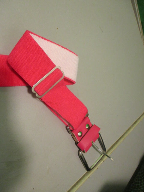 Load image into Gallery viewer, Used Under Armour Pink Adult Baseball Belt
