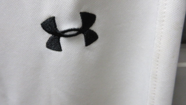 Load image into Gallery viewer, Used UnderArmour White Open Bottom Baseball Pants  Size Youth/XL
