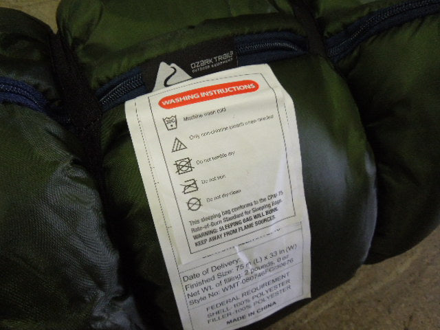 Load image into Gallery viewer, Used Ozark Trail Simple Roll Up Sleeping Bag 75 x 33 in
