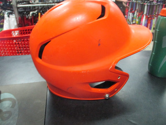 Used Easton Orange Jr batting Helmet