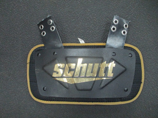 Used Schutt Black Adult Football Back Plate