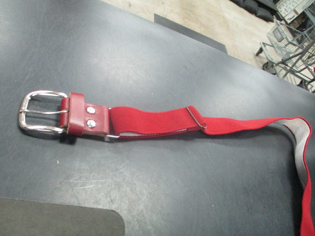 Load image into Gallery viewer, Used Champro Youth Maroon Baseball Belt
