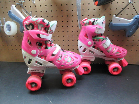 Used Roller Derby Trac Star Youth Girl's Adjustable Roller Skate - Size 12-2