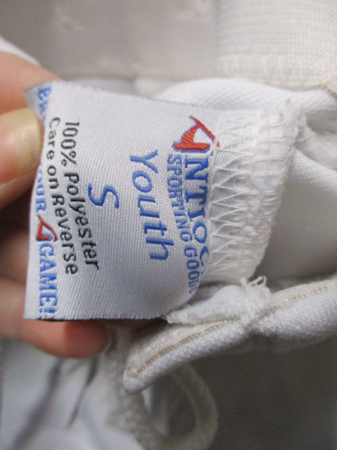 Load image into Gallery viewer, Used Antioch Football Pants White Size Youth Small (Pads not Included)
