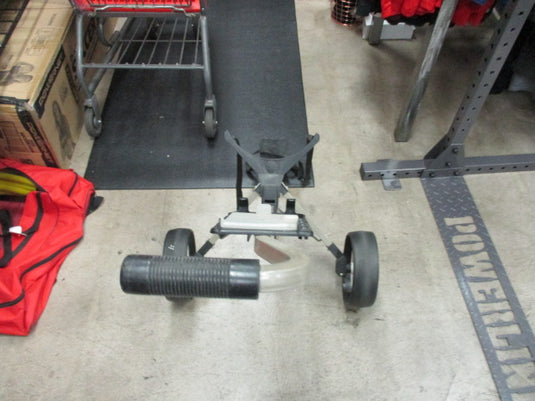 Used Grey Folding Golf Push Cart