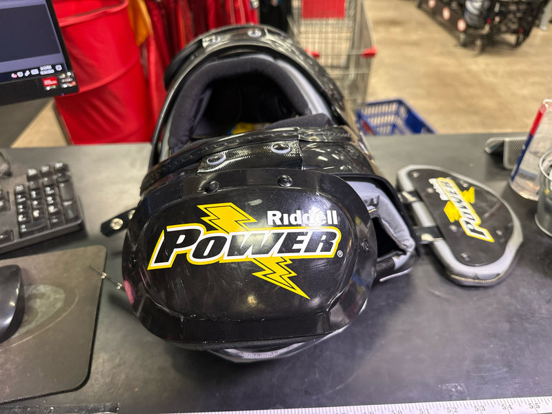 Load image into Gallery viewer, Used Riddell Power Surge Football Shoulder Pads with Back Plate Size Medium
