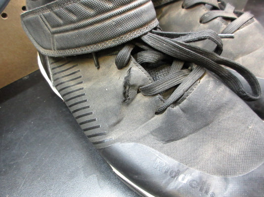 Used Riddell Heater Mid Rm Football Cleats With Strap - Size 10