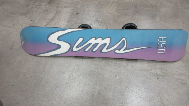 Load image into Gallery viewer, Used Vintage Sims Freestyle 161cm Carbon Snowboard
