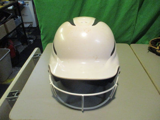 Used Rip-It Size 6 1/2 - 7 3/8 Batting Helmet W/ Face Mask