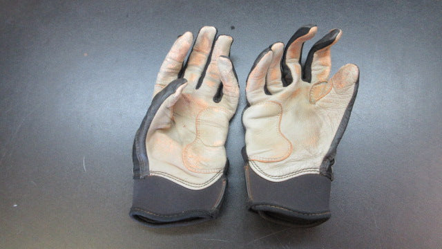 Load image into Gallery viewer, Used Bruce Bolt Batting Gloves - Size Youth Large
