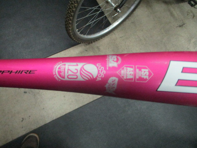 Load image into Gallery viewer, Used Easton Pink Sapphire (-10) 28&quot; USSSA Fastpitch Softball Bat
