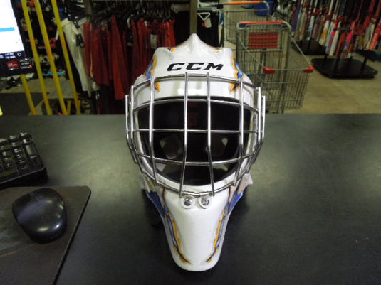 Used CCM GFL 1.9 Senior Ice Hockey Goalie Mask Size 6 3/4 - 7 1/4