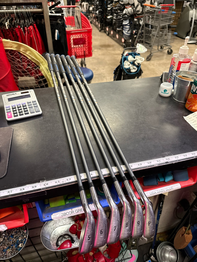 Load image into Gallery viewer, Used Callaway Mavrik MAX Right Hand 6 pc Iron Set 5-9i and Pw
