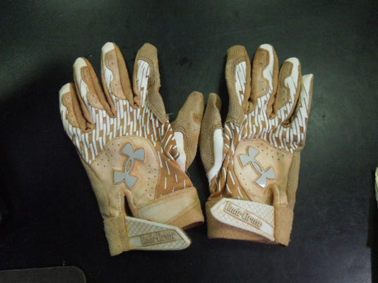 Used Under Armour Youth Batting Gloves Size YL