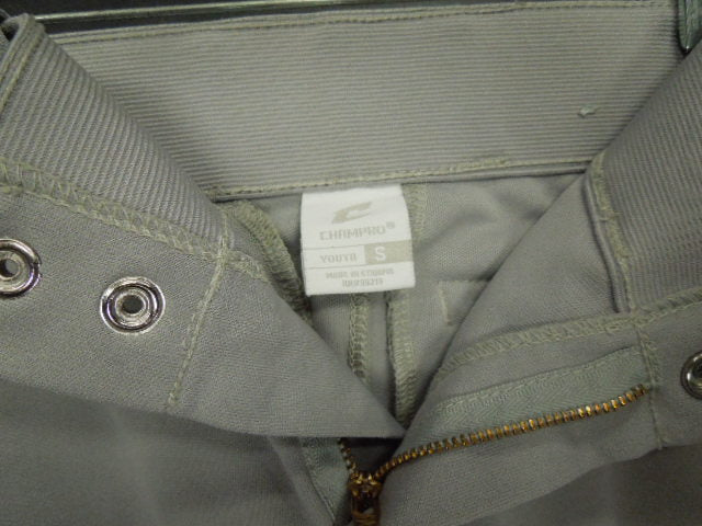 Load image into Gallery viewer, Used Champro Straight Bottom Grey Baseball Pants Size Small
