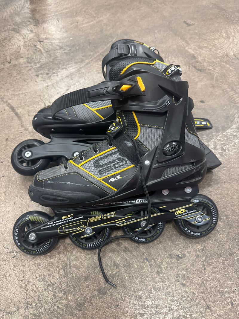 Load image into Gallery viewer, Used Roller Derby AERIO Q-60 Mens Inline Skate SZ9
