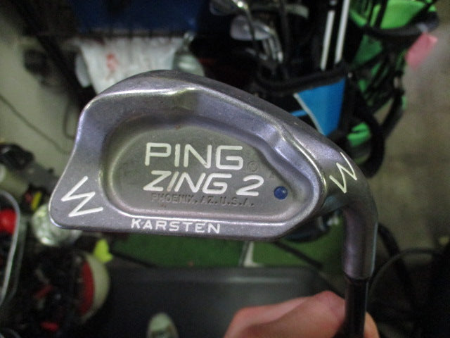Load image into Gallery viewer, Used PING Zing 2 Blue Dot 7pc Right Hand Iron Set 4-9i and Wedge

