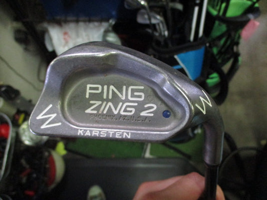 Used PING Zing 2 Blue Dot 7pc Right Hand Iron Set 4-9i and Wedge