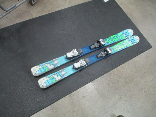 Used K2 Indy 124CM JR Downhill Skis W/ Marker Bindings