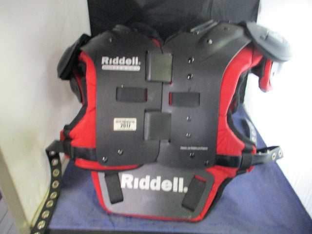 Load image into Gallery viewer, Used Riddell Kombine Sk Shoulder Pads w/ Back Plate Youth Size XL &quot;48-50&quot;
