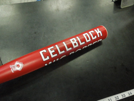 Used ShortPorch Cellblock WIGPOPPER Senior Slowpitch Softball Bat 34 in 26 oz -8