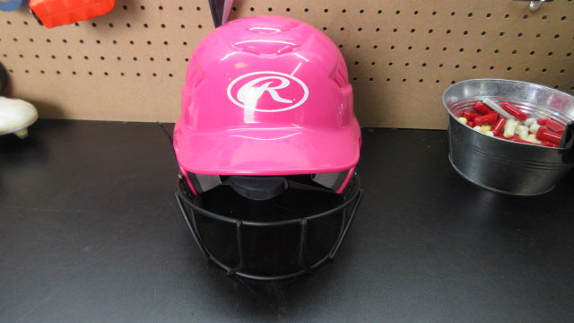 Load image into Gallery viewer, Used Rawlings Batting Helmet W/ Mask - Size 6 1/4" - 6 7/8"
