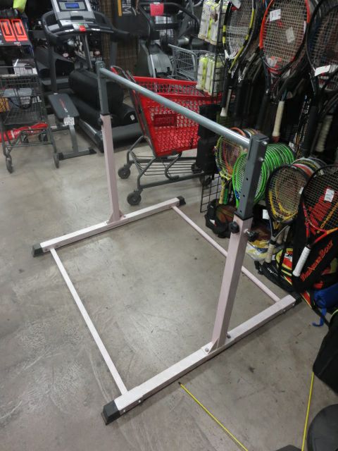 Used Pink Adjustable Gymnastics Bar  (Hardwear Behind Counter)