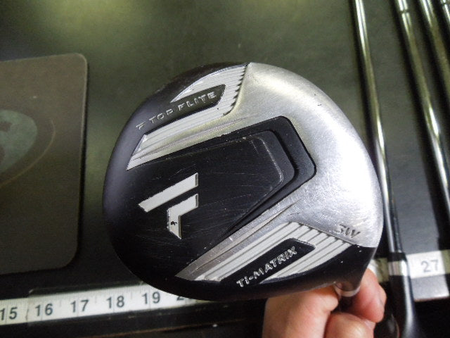 Load image into Gallery viewer, Used Top Flite XL Tri Matrix RH 7 pc. Jr Golf Set 3w 5h 6-9i Wedge
