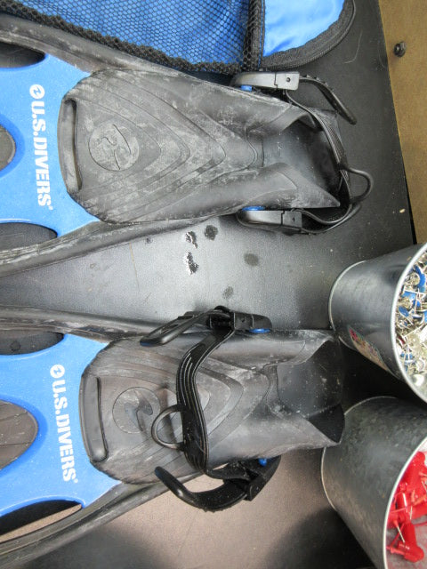 Used U.S Divers LUX Dive Fins - Size Large