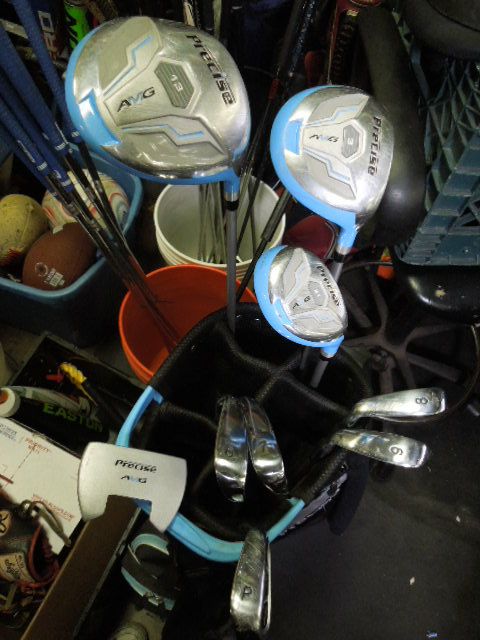 Used Precise AMG Ladies Complete Golf Club Set with Bag
