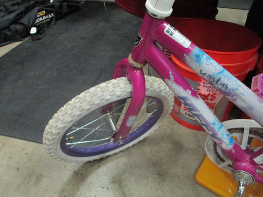 Used Huffy Seastar 16" 1 Speed Kids Bike W/ Training Wheels