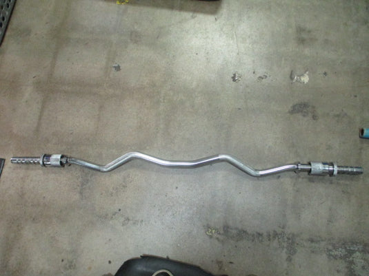 Used 10LB Standard Spinlock Curl Bar