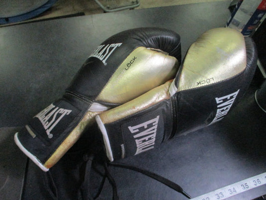 Heavy Use Everlast PowerLock 14 oz Boxing Gloves