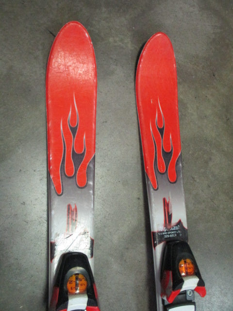 Used Volante Machete Jr Downhill Skis w/ Salomon Bindings Size 90cm