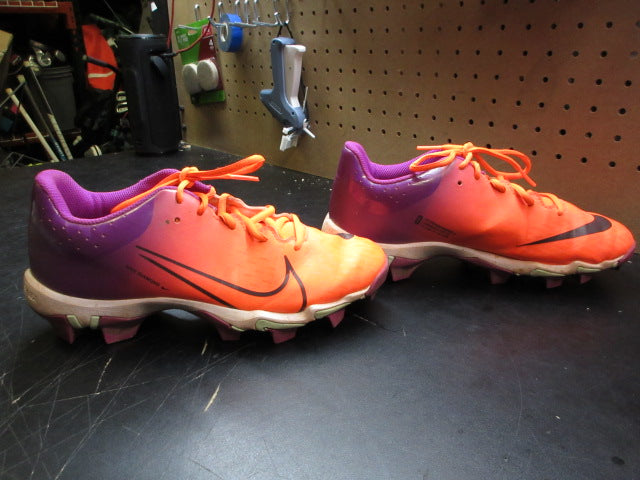Load image into Gallery viewer, Used Nike Girls Hyperdiamond 4 Keystone Softball Cleats - Size Youth 6
