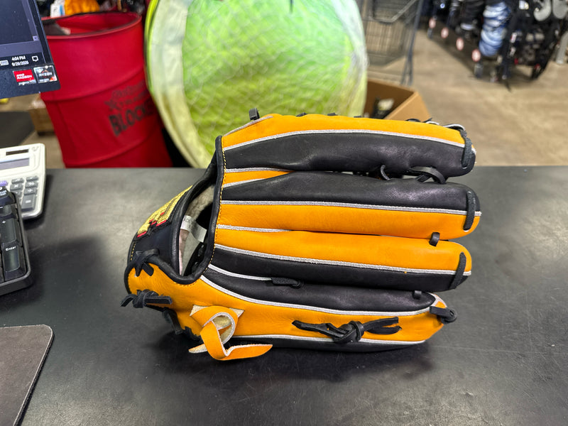 Load image into Gallery viewer, Used Elysian Custom Yellow Leather LHT 12"  Glove
