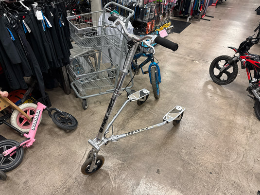 Used Trikke 8 3CV 3 Wheeled Carving Scooter