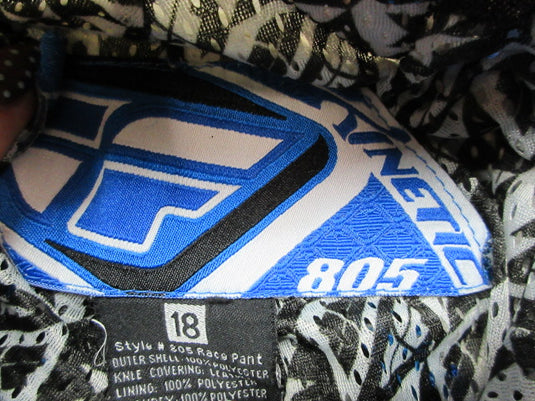 Used Fly Racing Kinetic 805 Mesh Motorcross Pants - Size 18