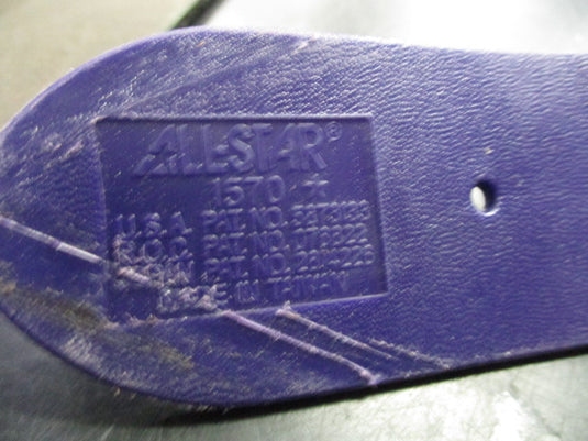 Used All Star Adult Purple Baseball Belt