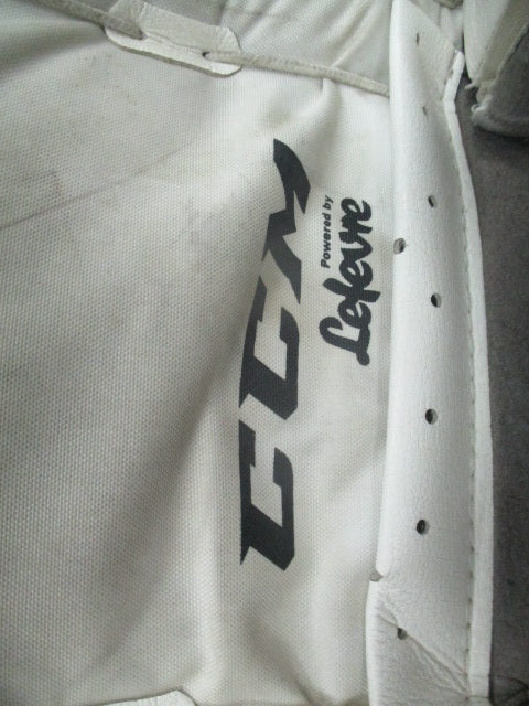 Load image into Gallery viewer, Used CCM Extreme Flex II Hockey Goalie Leg Pads Size 35&quot; + 2&quot; - Has Wear
