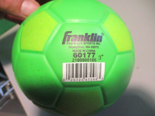 Load image into Gallery viewer, Used Franklin Mini Foam Soccer Ball Has Wear
