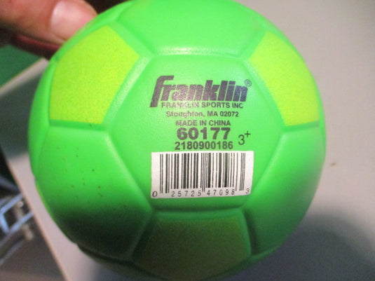 Used Franklin Mini Foam Soccer Ball Has Wear