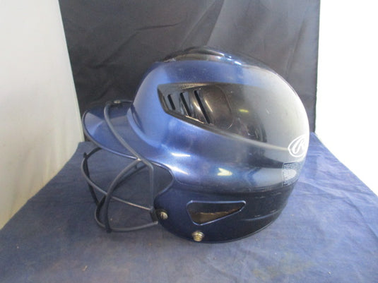 Used Rawlings Coolflo CFHL Helmet w/ Facemask Size 6 1/2 - 7 1/2