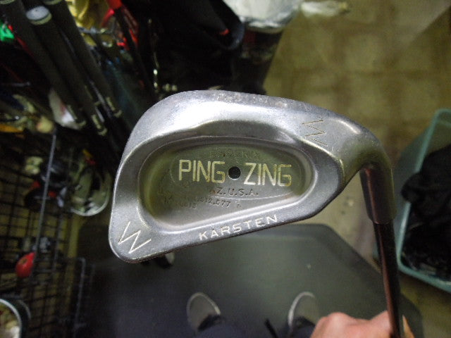 Load image into Gallery viewer, Used PING Zing Black Dot Karsten 8pc Right Hand Iron Set Matching Serials
