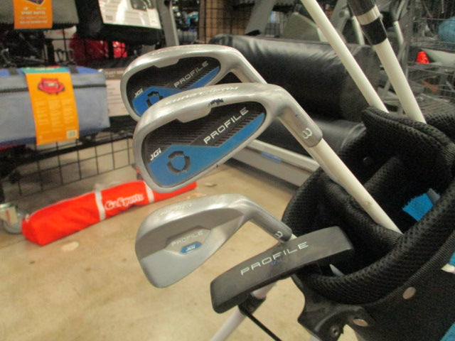 Load image into Gallery viewer, Used Wilson Profile JGI 6 Piece Junior Golf Set w/ Bag
