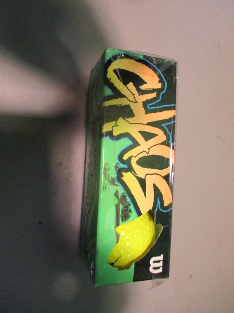 Load image into Gallery viewer, Wilson Chaos Yellow Golf Balls 3 Pack
