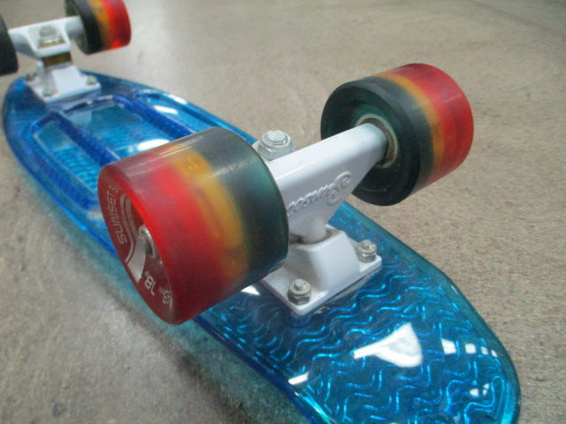 Load image into Gallery viewer, Used Sunset 22" Mini LED Skateboard
