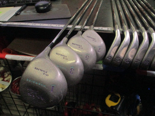 Used Axis Tour Oversized Right Hand Ladies 12pc Golf Club Set