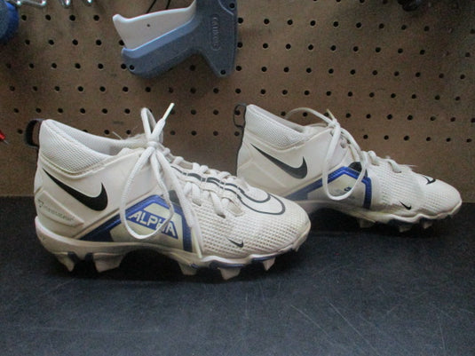 Used Nike Alpha Menace 3 Shark GS Football Cleats - Size Youth 4.5