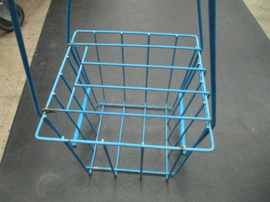 Used Blue Tennis Ball Hopper